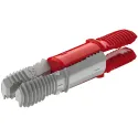 Spreading connector, Häfele Ixconnect SC Ø8mm L25mm, plastic