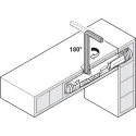 RTA Connector, Häfele Ixconnect SC Ø8mm L60mm, plastic