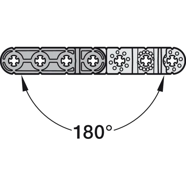Universal connector, Häfele Ixconnect UC 16x64mm