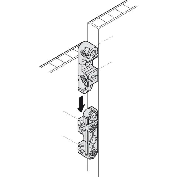 Universal connector, Häfele Ixconnect UC 16x64mm