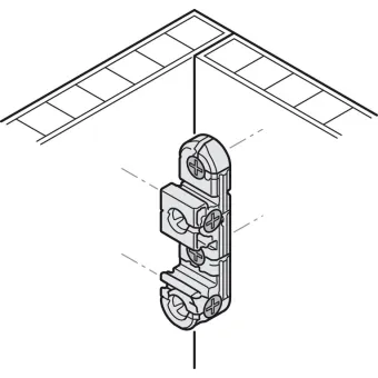 Universal connector, Häfele Ixconnect UC 16x64mm