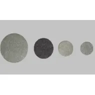 Padukas veltinio D28 baltas, 24 vnt.
