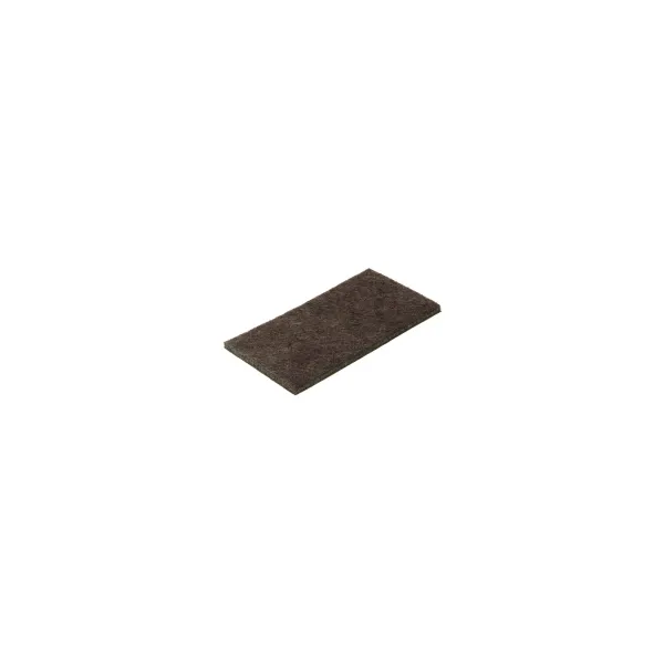 Padukas veltinio 100x50mm, rudas, 5 vnt.