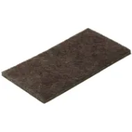 Padukas veltinio 100x50 rudas, 5 vnt.