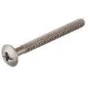 Connecting tube M6 Ø8x30mm for 36-46mm panel, with screw M6x20mm, PZ2, pan head, steel