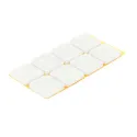 Padukas veltinio 20x20mm, rudas, 50 vnt.