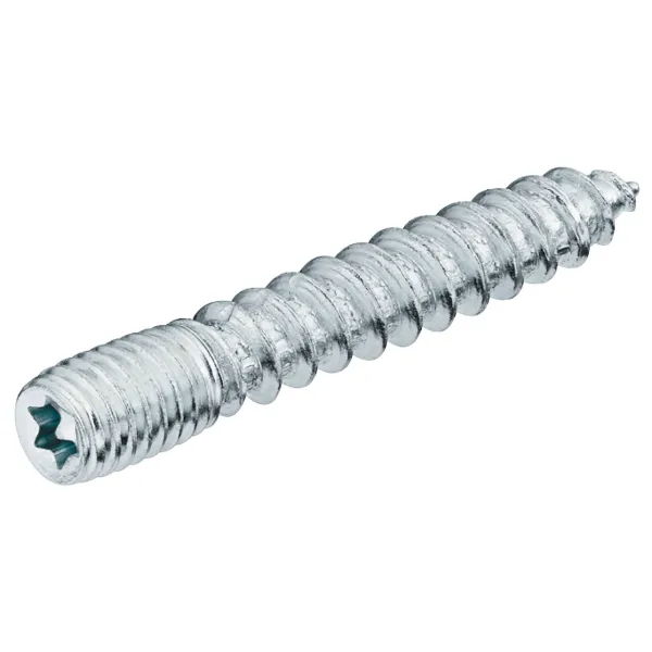 Varžtas metalo-medienos sandūroms M6x50mm, sriegis