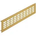 Grotelės ventiliacinės 500x60mm, aukso spalvos