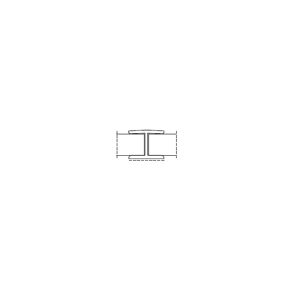 Plinth joint H100mm stainless steel