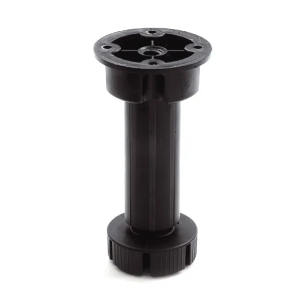 Leg adjustable with base H100mm plastic