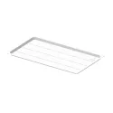 Padėklas plastikinis 600 baltas