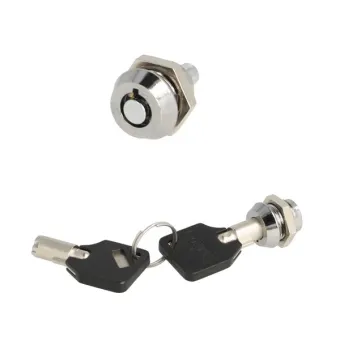 Spynelė paspaudžiama stiklinėm stumdomoms durelėms MINI Ø12x10mm,