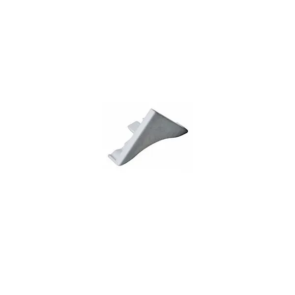 Endcap for SLIMLINE backsplash, left/right, black