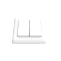 2-way switch for 55mm frame (white)