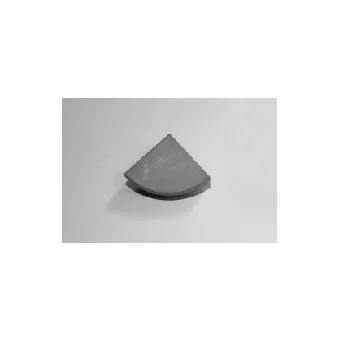 Backsplash endcaps, left/right, gray