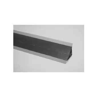 Backsplash small aluminum equal to L3000mm