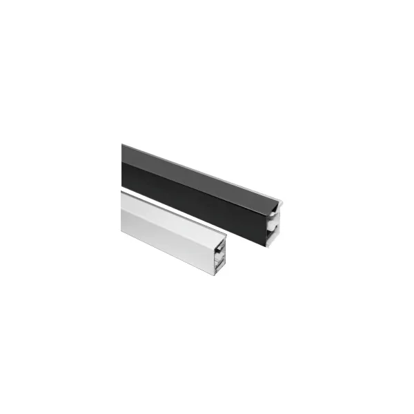 Backsplash aluminum 16x26mm L4200mm white