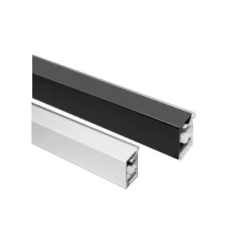 Staljuostė aliuminio 16x26mm, L4200mm, juoda