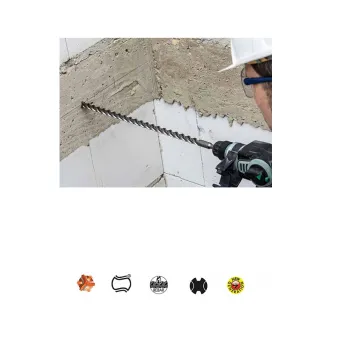 Drilled MHP-T 3-cutter 8x160/100mm MUNGO