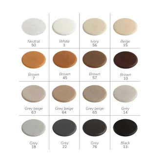 Cover cap Ø5mm grey beige 65
