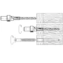Drill for confirmators 7x50mm