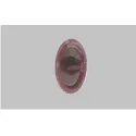 Cover cap for wood screw Ø12mm white