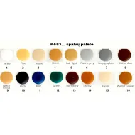 Dangtelis ekscentriko D17 metalic