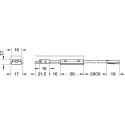 Dimmer switch, Häfele Loox5 12V 2-pin (monochrome)