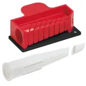 Cutting aid, for cartridge nozzles