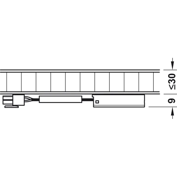 Dimmer, Häfele Loox, modular, für Einrastverbinder