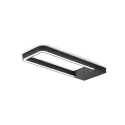 LED luminaire LINEO for under cabinet 24V/5W black warm white 3000K