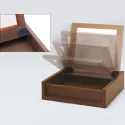 Hinge, horizontal, with soft close black