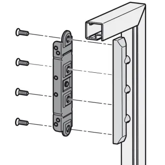 Adapteris profiliui FREE mechanizmo