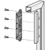 Adapteris profiliui FREE mechanizmo HAFELE