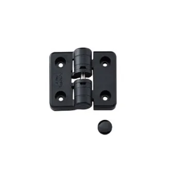 Hinge, 4 positions, black