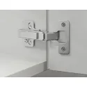 Concealed hinge, Häfele Metalla SM, 110°, half overlay mounting/twin mounting