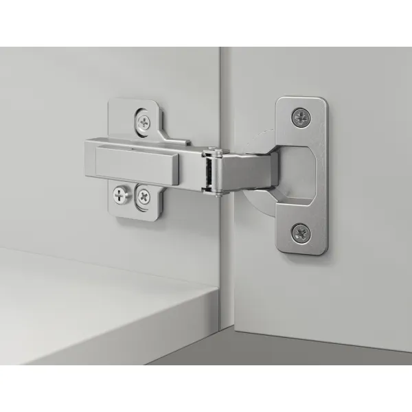 Concealed hinge, Häfele Metalla SM, 110°, half overlay mounting/twin mounting