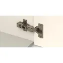 Concealed hinge, Häfele Metalla SM, 110°, half overlay mounting/twin mounting