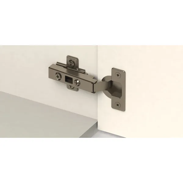 Concealed hinge, Häfele Metalla SM, 110°, half overlay mounting/twin mounting