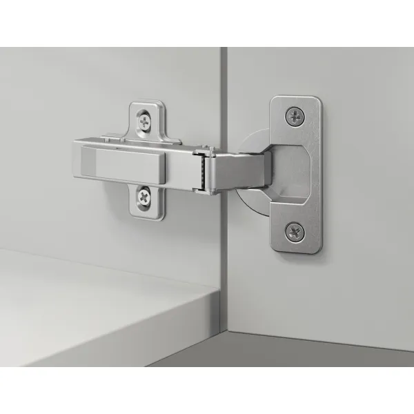 Concealed hinge, Häfele Metalla SM Combi 110°, full overlay mounting