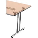 Table leg FLEXO-1 H710mm chrome