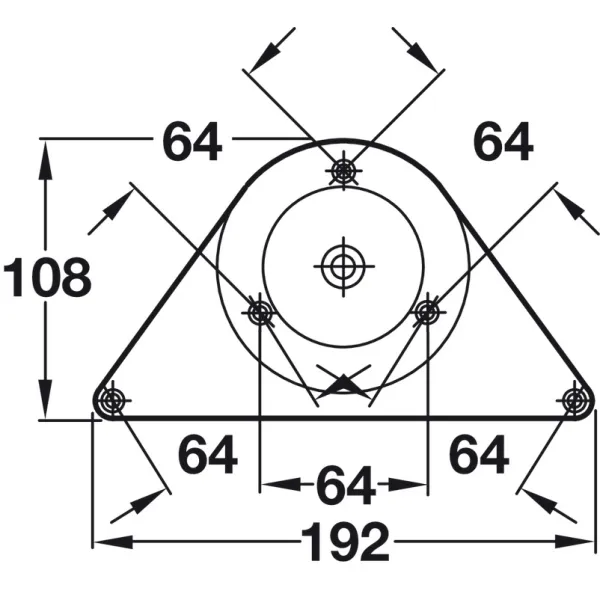 Koja stalui su ratuku Ø60mm, H710mm, pilka