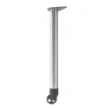 Table leg, Rondella, with castor, straight