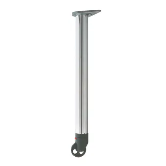 Table leg, Rondella, with castor, straight