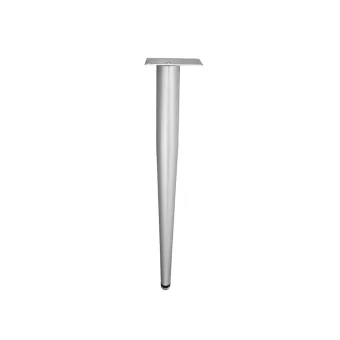 Table leg, tapering, Ø60mm H710mm chrome