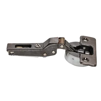 Concealed hinge, Häfele Duomatic Plus Titanium 110°, half overlay mounting/twin mounting