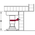 Plinth panel clip, for Häfele AXILO® 78 plinth system