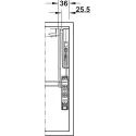 Mechanizmas FREE UP R4 H430-600mm, 7,4-14,6kg pilkas