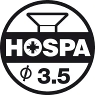 Lankstas METALLA CLIP šveln.užd. išorinis H
