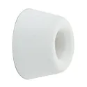 Wall mounted door stop, for screw fixing, rubber